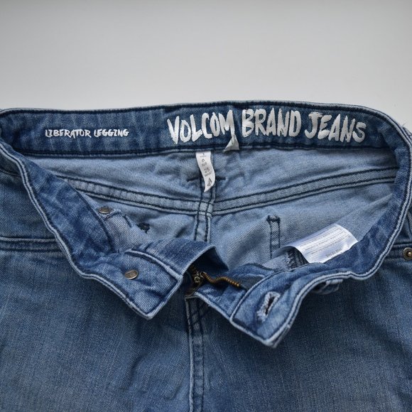 Volcom Brand Jeans Liberator Legging - Vintage - Picture 5 of 15